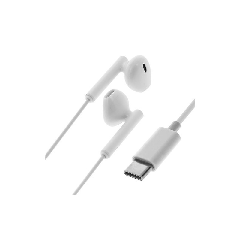 Ecouteurs Kit Main Libre Type-C Huawei - Blanc - Vrac