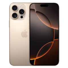 iPhone 16 Pro Max 256 Go Titane Sable MYTP3ZA | Smarty Paris