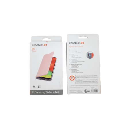 Etui ESSENTIELB pour Samsung Galaxy A41 Rose - Protections Ref F4080 |