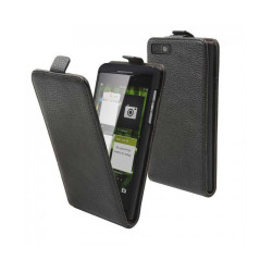 Etui clapet E-Line pour BlackBerry Z10 - Noir | Smarty Paris