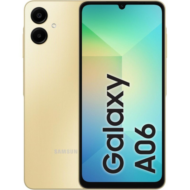 Samsung Galaxy A06 – 64GB Gold, Non-EU version Samsung Galaxy A06 – 64GB Gold, Non-EU version
