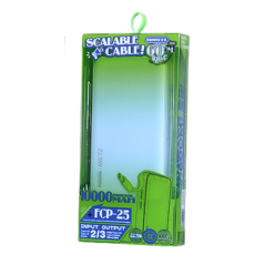 Power Bank à Charge Rapide 22.5W avec Câble Type-C Télescopi