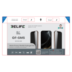 Film Hydrogel Givré Anti-regards RELIFE GF-5MS - 50Pcs (Dédié pour C3