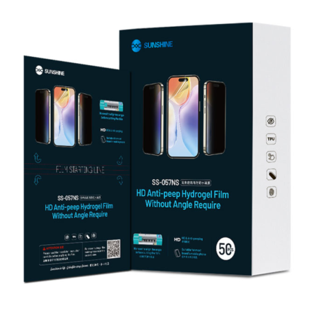 Film Hydrogel HD Anti-Peep Sans Angle SUNSHIN | Smarty Paris