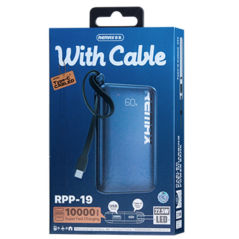 Power bank 10000mAh REMAX RPP-19 20W+22.5W Chargement rapide