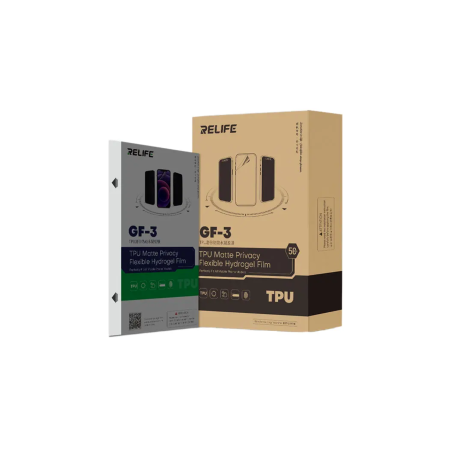 Film Hydrogel Matte Anti-Peep RELIFE GF-3 - 50Pcs (Sans Code) - Protec