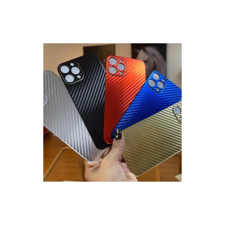 Film de Protection Arrière en Verre avec Motif Losange pour iPhone - P