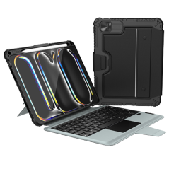 Housse/Clavier pour iPad - Nillkin Bumper Combo Keyboard Case (Backlit Version) - Spanish versi… — Accessoire · Smarty Paris 18e