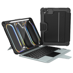 Housse/Clavier pour iPad - Nillkin Bumper Combo Keyboard Case (Backlit