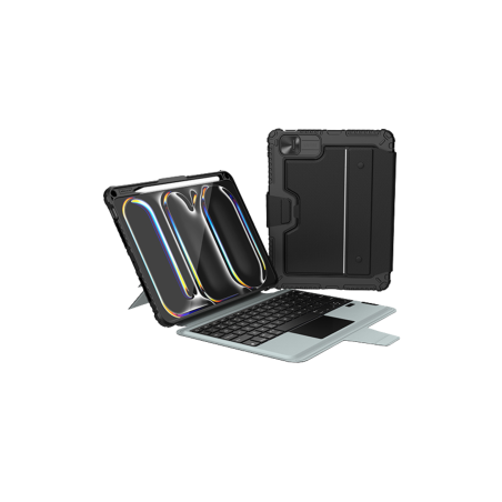Housse/Clavier pour iPad - Nillkin Bumper Combo Keyboard Case (Backlit
