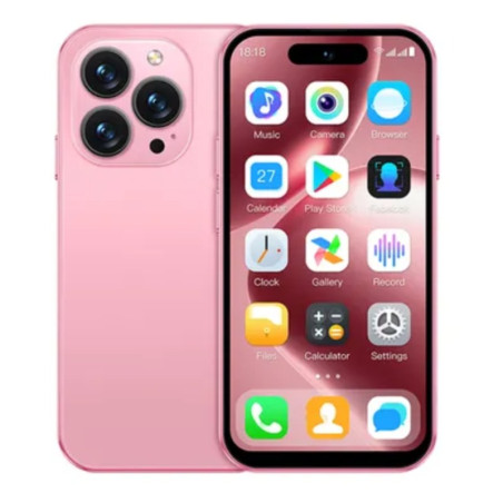 Mini smartphone Android ECO M17 Pro – 4G 2 Go/16 Go 4,0" Rose