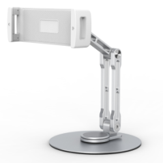 Support de téléphone tablette portable rotatif à 360° en alliage d'alu