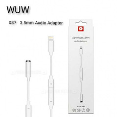 Adaptateur Lightning vers Jack 3.5mm Audio avec Bluetooth (W