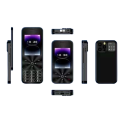 Mini Phone i18 Pro 2+16GB Black | Smarty