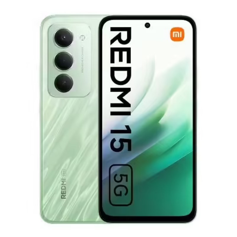Xiaomi Smartphone Redmi 15 5G – 128 Go NFC Vert Xiaomi Smartphone Redmi 15 5G – 128 Go NFC Vert