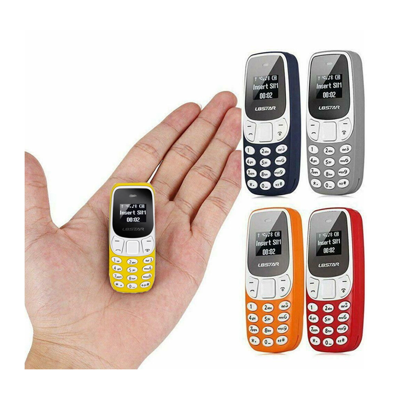 Téléphone mini L8STAR BM10 – Jaune