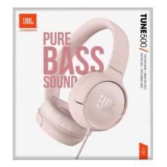 Casque avec Fil JBL Tune 500 - JBLT500ROSEU - Rose — JBL · S