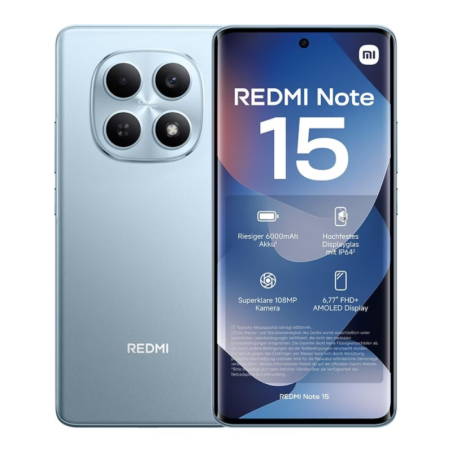 Xiaomi Redmi Note 15 pro 8 Go/256 Go Bleu - Neuf