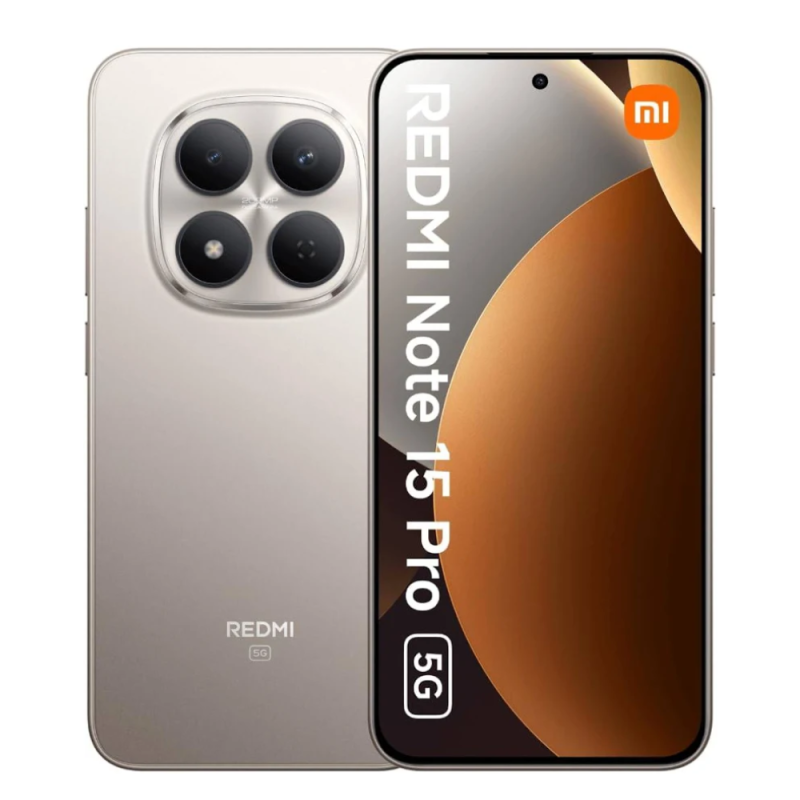 Xiaomi Redmi Note 15 Pro 5G – 8GB/256GB Titanium · Refurbished