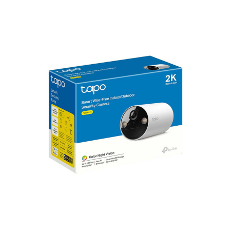 Caméra de sécurité intérieure/extérieure connectée sans fil, TP-Link T