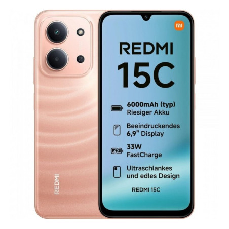 Xiaomi Smartphone Redmi 15C – 4GB/128GB Orange