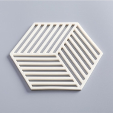 Dessous de plat silicone ECO – Blanc