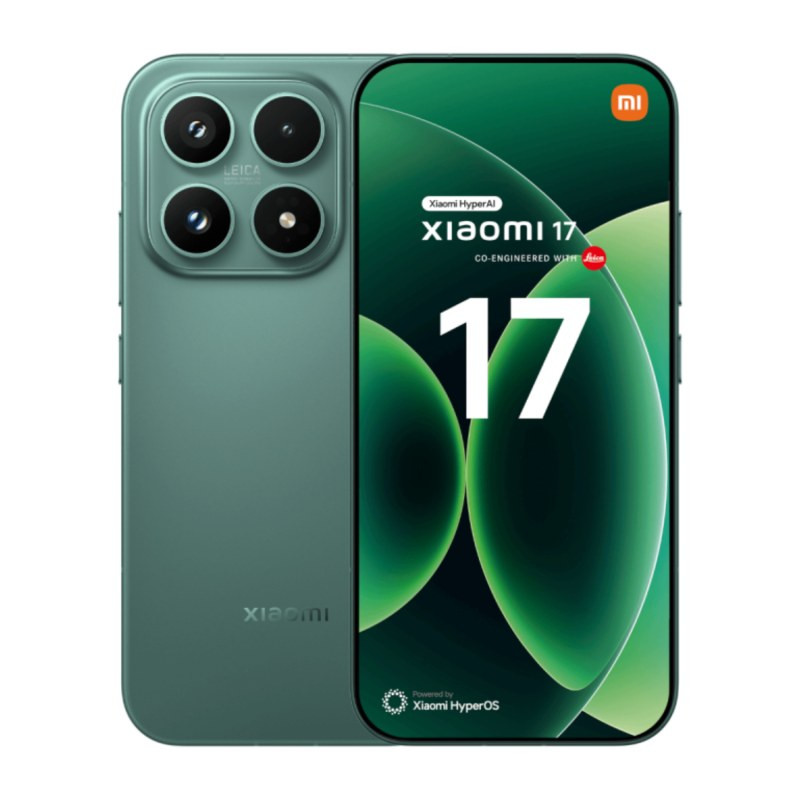 Xiaomi Smartphone 17 5G – 512GB Green Xiaomi Smartphone 17 5G – 512GB Green