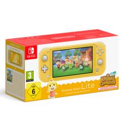 Console Switch Lite Nintendo Jaune + Animal C | Smarty Paris
