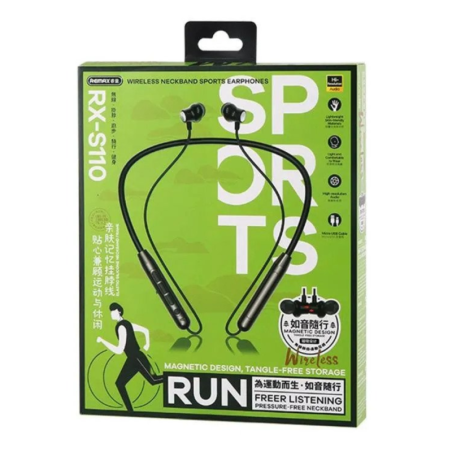 Ecouteurs Bluetooth 90 mAh REMAX Sans Fil Tour de Cou Sport 