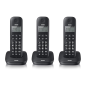 Cordless Landline Phone Brondi Gala Trio – Black Cordless Landline Phone Brondi Gala Trio – Black