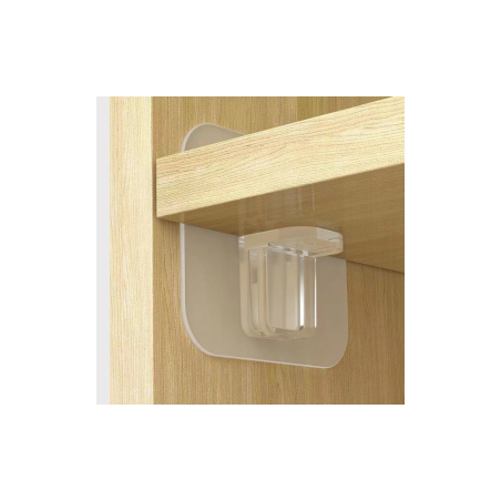 Fixateur Murale Polyvalente Crochet puissant - Fixation Solide et Anti