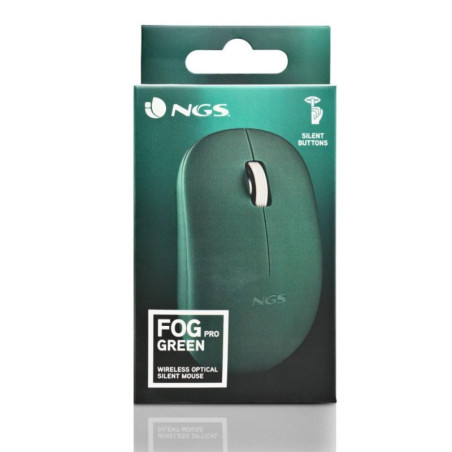 Souris sans fil NGS Fog Pro 2,4 GHz Vert | Smarty