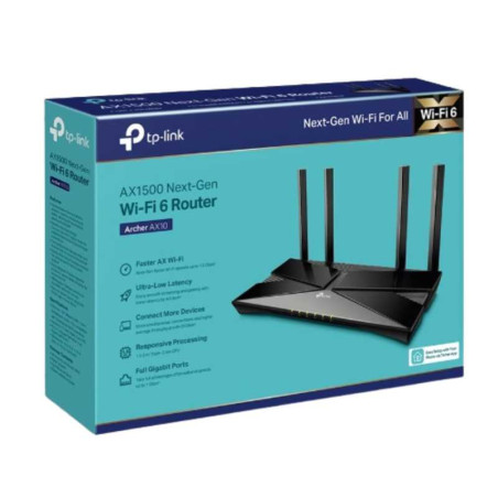 WiFi 6 Router TP-Link Archer AX10 – AX1500 Gigabit Dual-Band