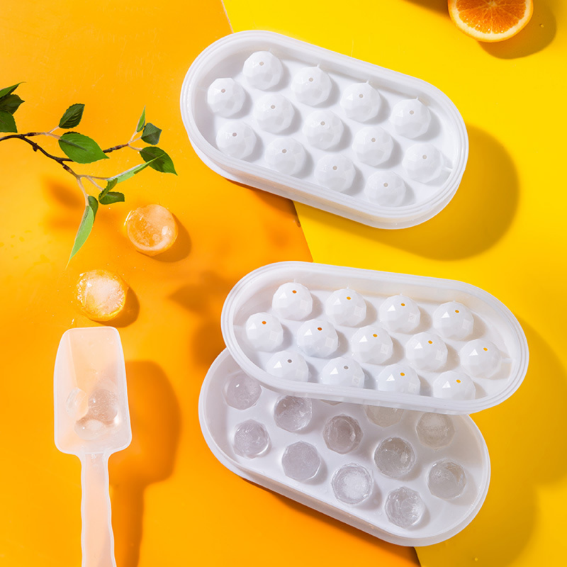 Round Ice Tray ECO – White