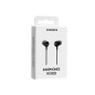 Ecouteurs Kit Main libre Jack 3,5mm HS1303 Samsung Noir - Retail box (Origine)