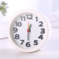 Quartz Travel Alarm Clock ECO – Round White Quartz Travel Alarm Clock ECO – Round White