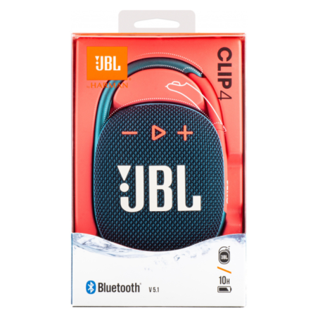 Enceinte Bluetooth Portable JBL CLIP 4 Bleu Rose - JBLCLIP4B