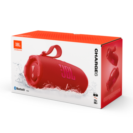 Enceinte Bluetooth Portable JBL Charge 6 - JBLCHARGE6RED - R