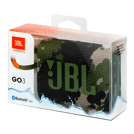 Enceinte Bluetooth Portable JBL Go 3 IP67 5H - JBLGO3SQUAD -