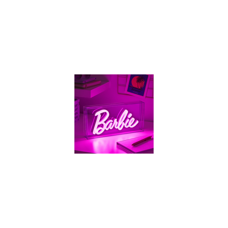 Lampe USB Décorative à LED Lumière d'Ambiance Paladone - Barbie