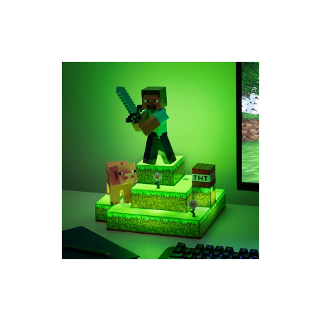 Lampe USB décorative à LED lumière d'ambiance Paladone - Minecraft - S