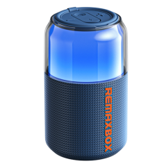 Enceinte portable sans fil REMAX Party Light RB-M21 - Bleu | Smarty Paris 18e