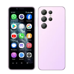 Mini Smartphone Android XL24 Violet 4'' - Neuf - Smartphones Ref T2126