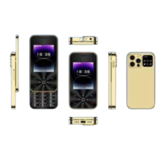 Mini Telephone Portable i18 Pro Dual Nano SIM 2+16Go 2.4‘’ Or - Smartp