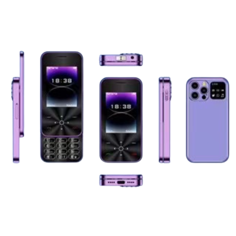Mini Telephone Portable i18 Pro Dual Nano SIM