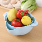 Panier de lavage légumes double couche ECO – Plastique