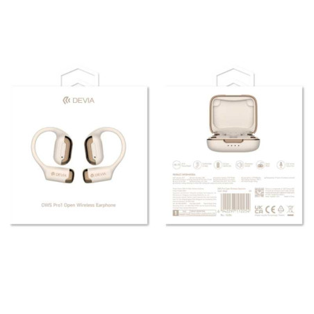 Écouteurs sans fil Bluetooth Devia OWS Pro1 E | Smarty Paris