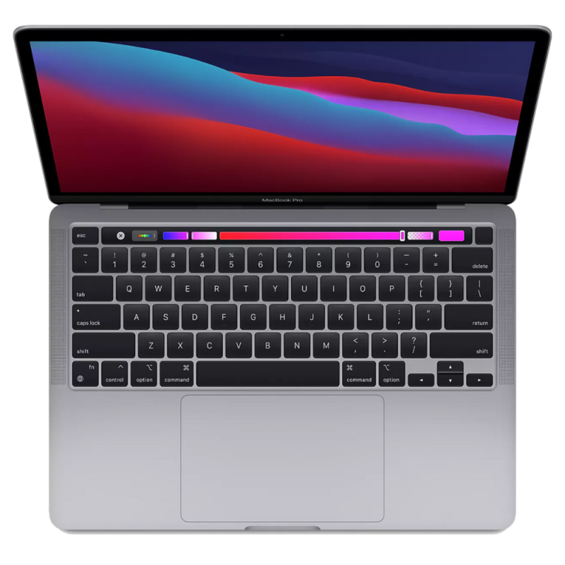 Apple MacBook Pro A2338 – 8GB/256GB SSD, M1, Gray, QWERTY, Grade AB, no charger · Refurbished