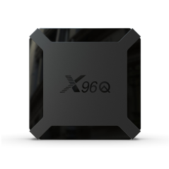 Boîtier TV Android 10,0 X96Q Allwinner H313 2GB RAM + 16GB ROM avec 4K