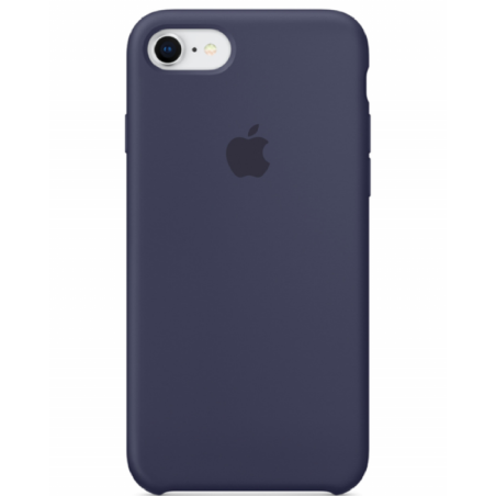 Coque en Silicone iPhone 7 / 8 / SE2020 Bleu Nuit (Apple) — Apple